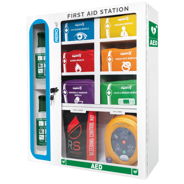 AEROKIT First Aid Station with 6 Modules