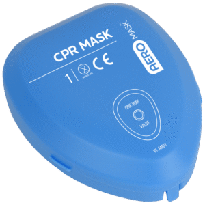 AEROMASK CPR Mask in hard cover