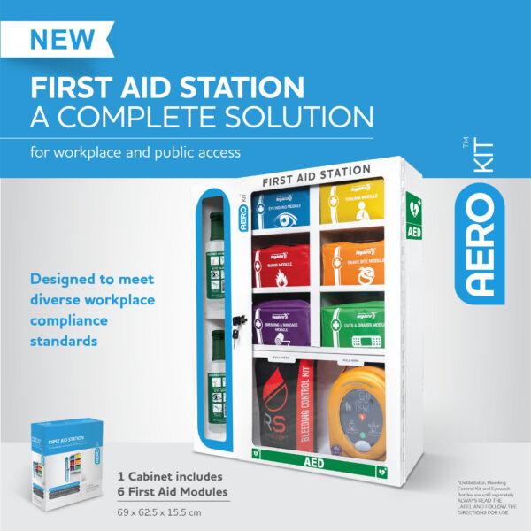 AEROKIT First Aid Station with 6 Modules - Image 3
