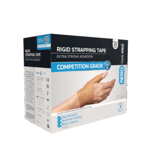 BOX/8 RIGID STRAPPING TAPE 2.5CM X 15M AEROTAPE