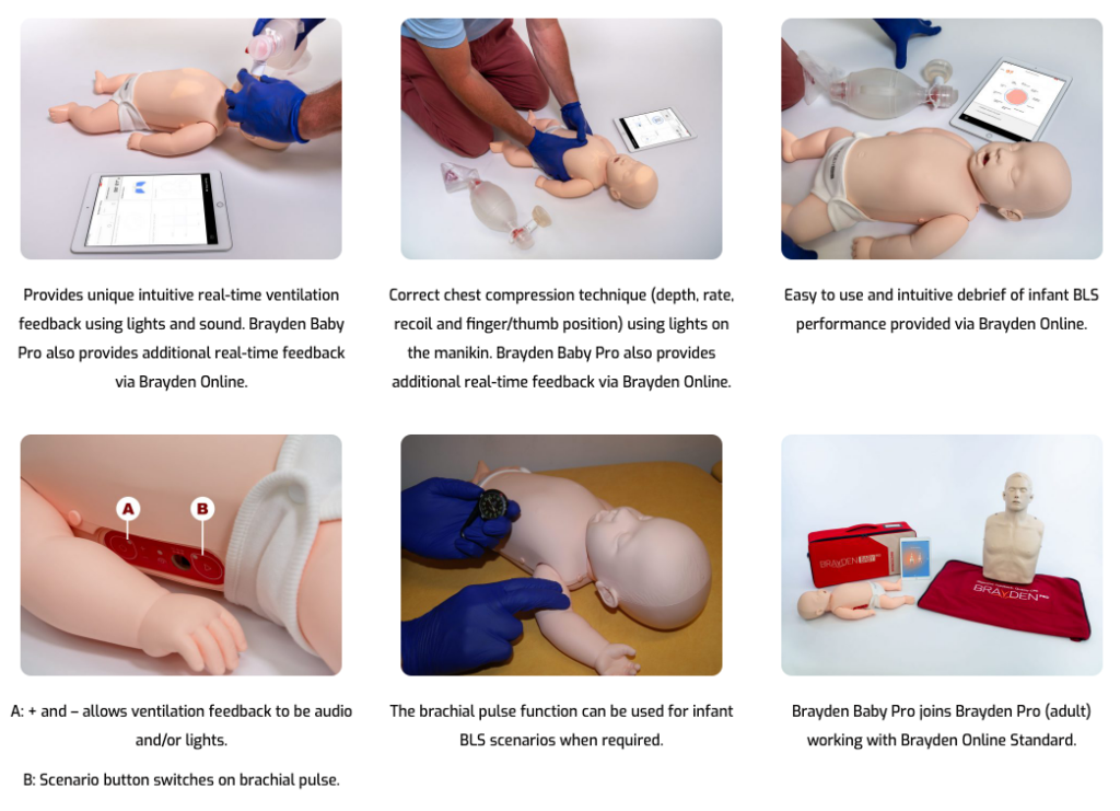 BRAYDEN Manikin LED Baby Pro - Image 3