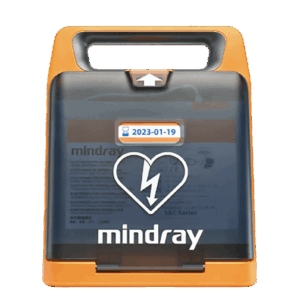 MINDRAY C2 Semi-Automatic Defibrillator (No WIFI) on clear background