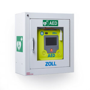 zoll aed wall mounted cabinet
