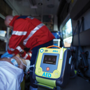 Zoll aed3 in a emergency environment