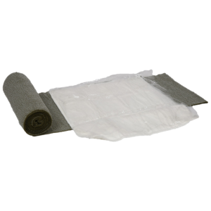 Image of Trauma bandage on white background