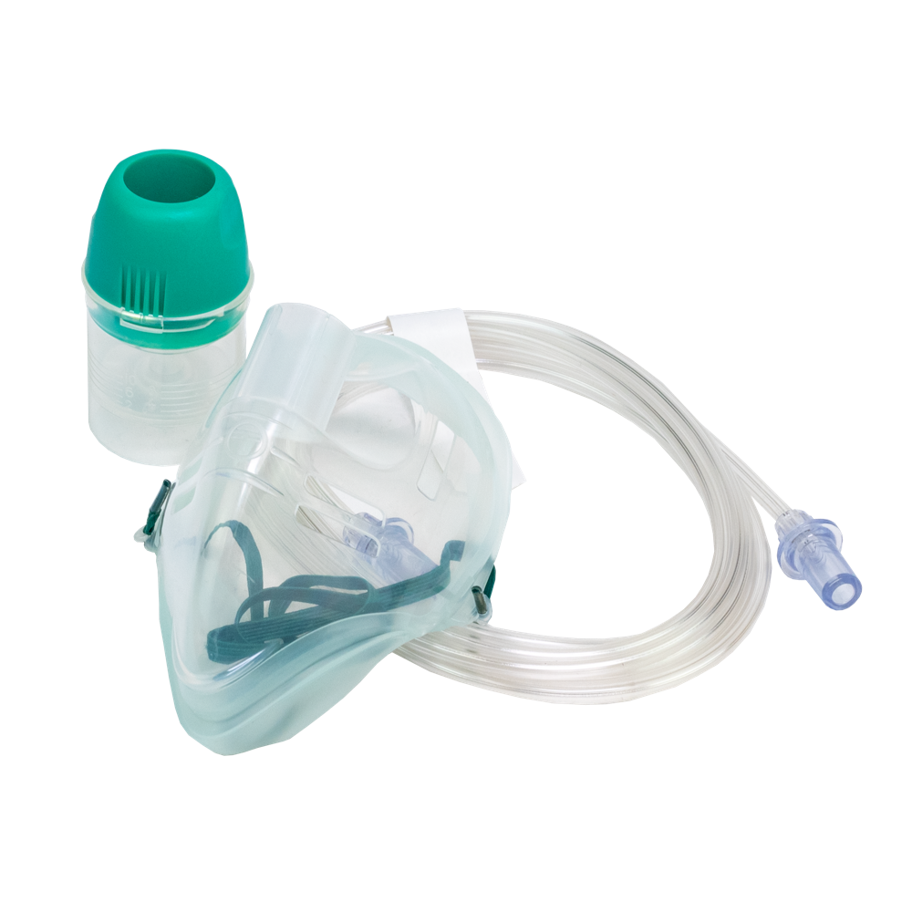 nebuliser mask tube and bowl adult